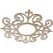 Ekena Millwork Dijon Wood Fretwork Pierced Ceiling Medallion, Hickory, 28"OD x 9 1/8"ID x 1/4"T CMWP28X28X0250DIHI - alternate 2
